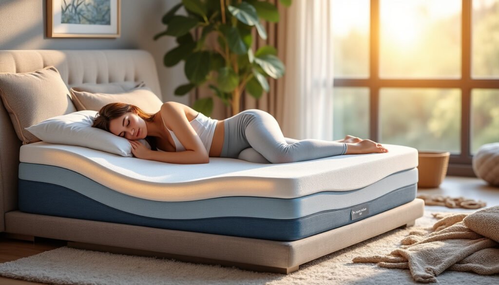 découvrez notre matelas spécialisé pour les dormeurs sur le côté, conçu pour offrir un soutien optimal et un soulagement efficace des points de pression. profitez d'un sommeil réparateur grâce à une technologie innovante qui épouse les contours de votre corps tout en garantissant confort et durabilité.