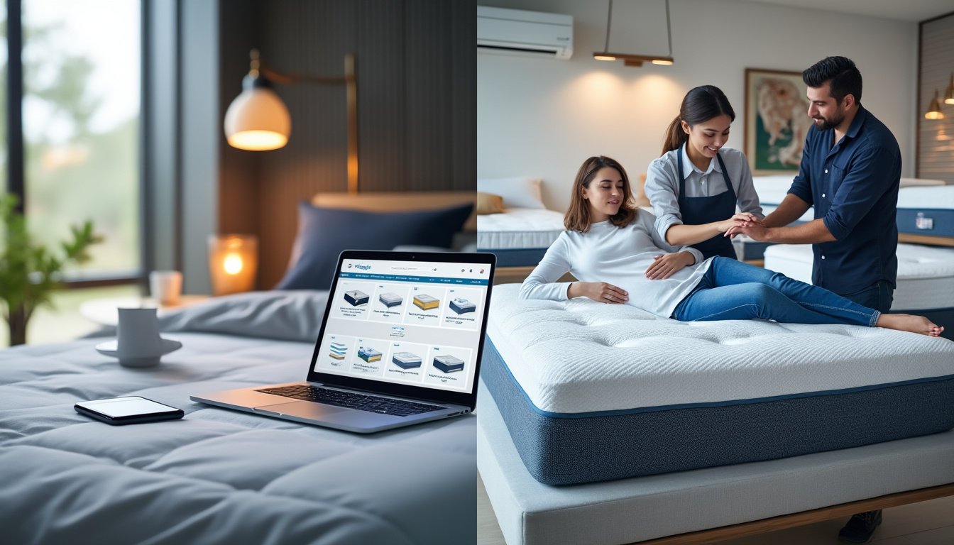 découvrez où dénicher le meilleur rapport qualité-prix entre les matelas en ligne et ceux en magasin. cette comparaison vous guide pour choisir le matelas idéal, en tenant compte de la qualité, du confort et des économies possibles.