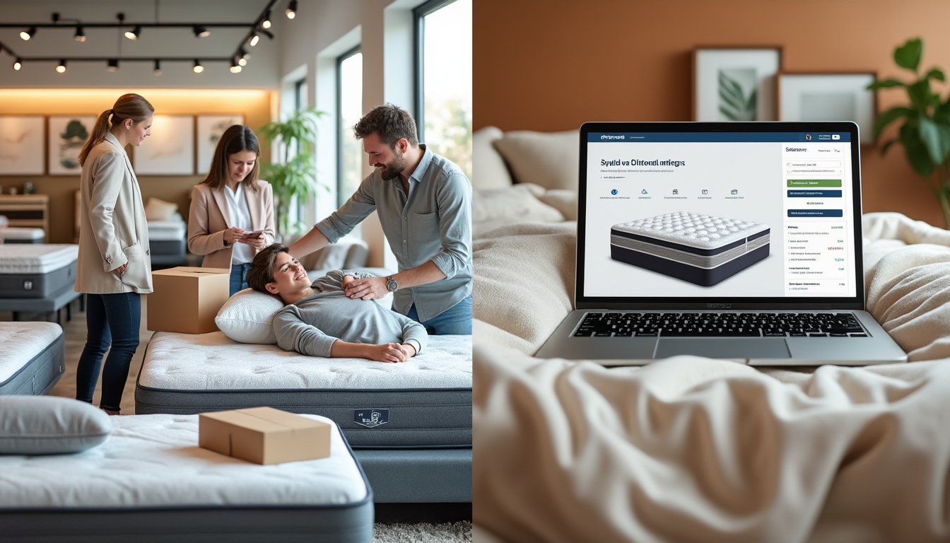 découvrez les avantages et inconvénients d'acheter un matelas en ligne par rapport à un magasin physique. trouvez le meilleur choix pour votre confort et votre budget grâce à notre guide détaillé.