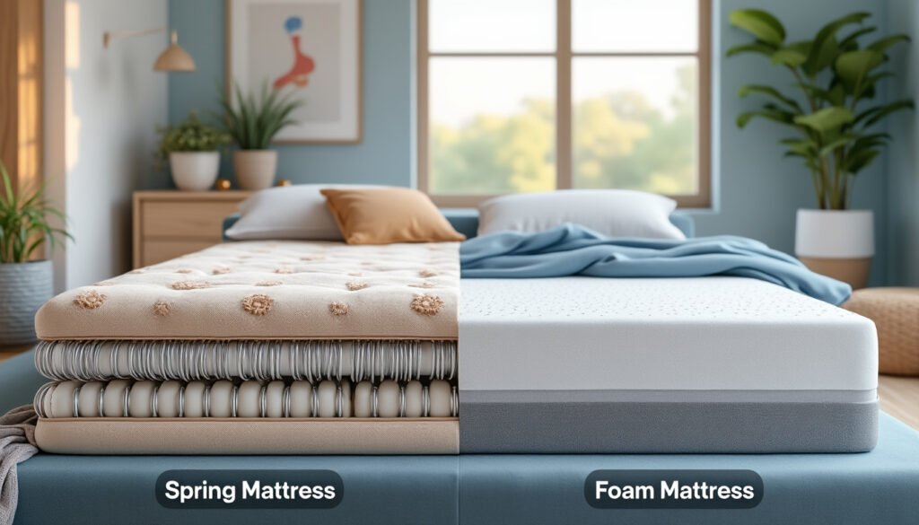 découvrez les différences essentielles entre un matelas à ressorts et un matelas en mousse. apprenez comment chaque type de matelas influence votre confort, votre soutien et votre qualité de sommeil pour faire le meilleur choix pour vos nuits.